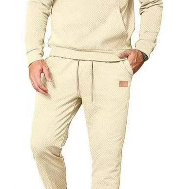 Men's tracksuit with textured design and practical details Lisslune