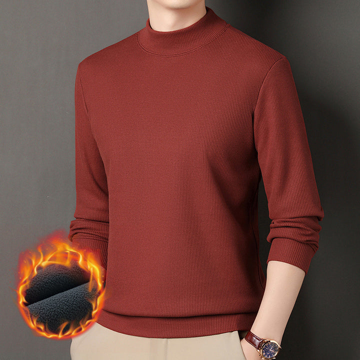Men's turtleneck sweater made of high-quality knit Lisslune