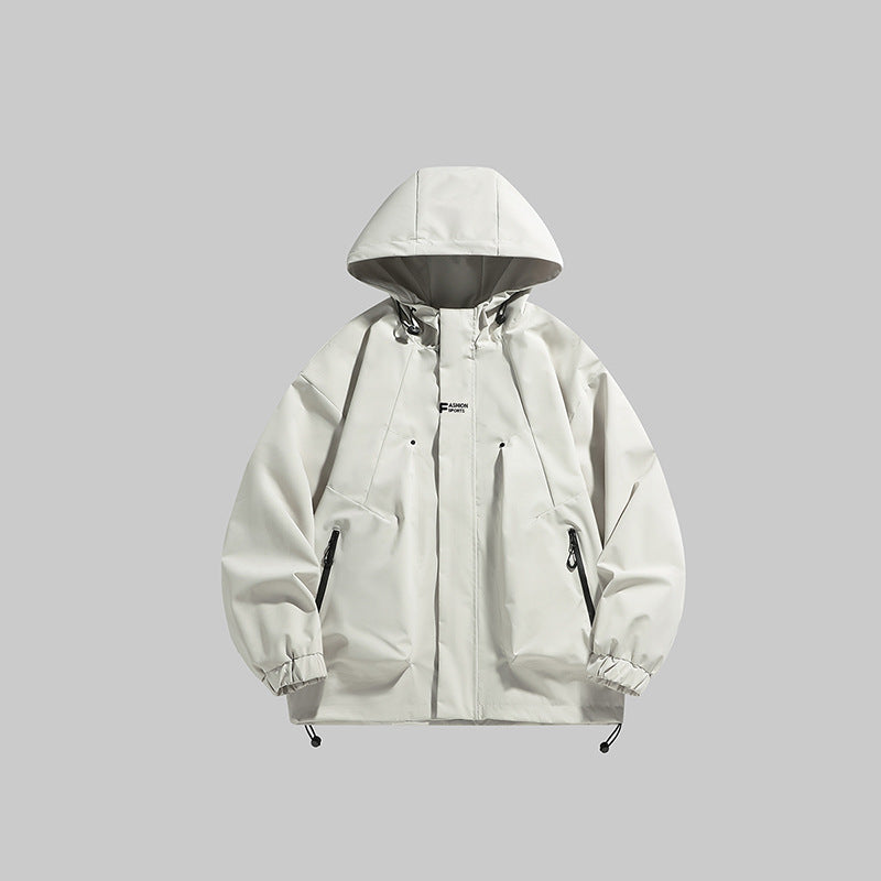 Men's multifunctional winter jacket with insulating fleece lining and adjustable hood Lisslune