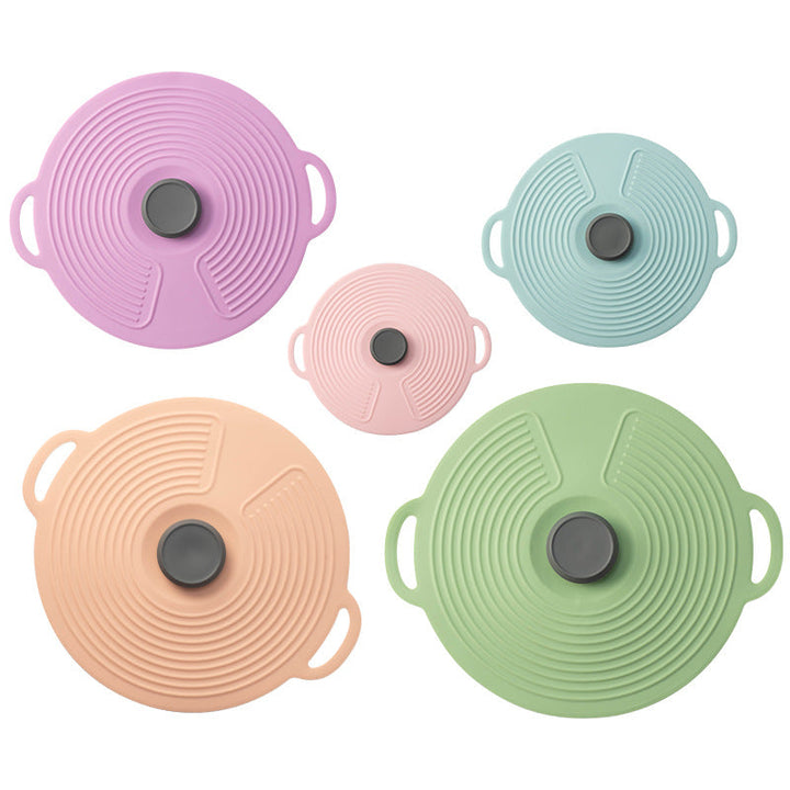 Lisslune | Airtight Suction Cup Silicone Bowl Lid