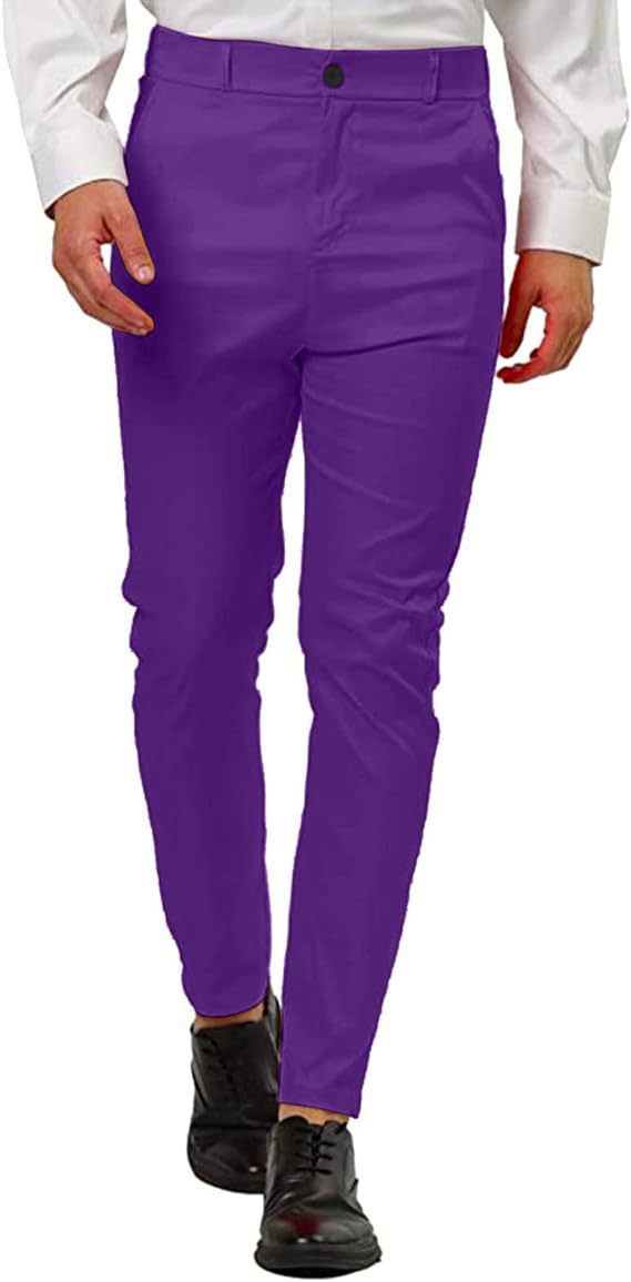 Men's elegant slim-fit trousers in modern design Lisslune