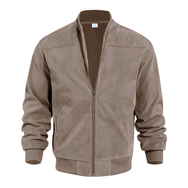 Men's padded jacket with textured design and ribbed cuffs Lisslune