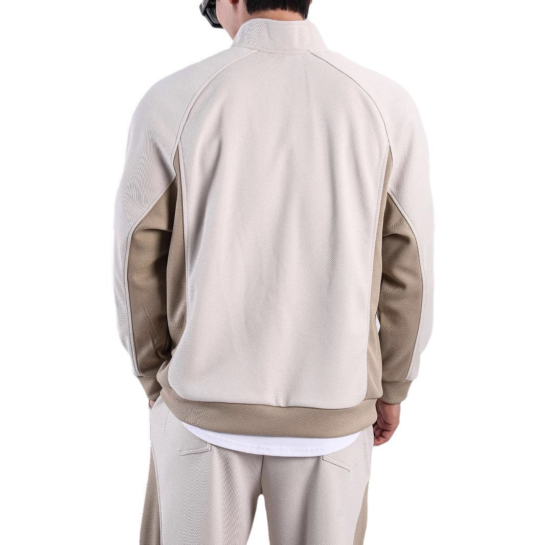 Men's functional sweater with half zipper and breathable inserts Lisslune