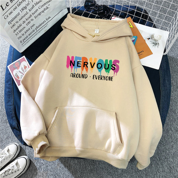 Women's hoodie with creative text Lisslune