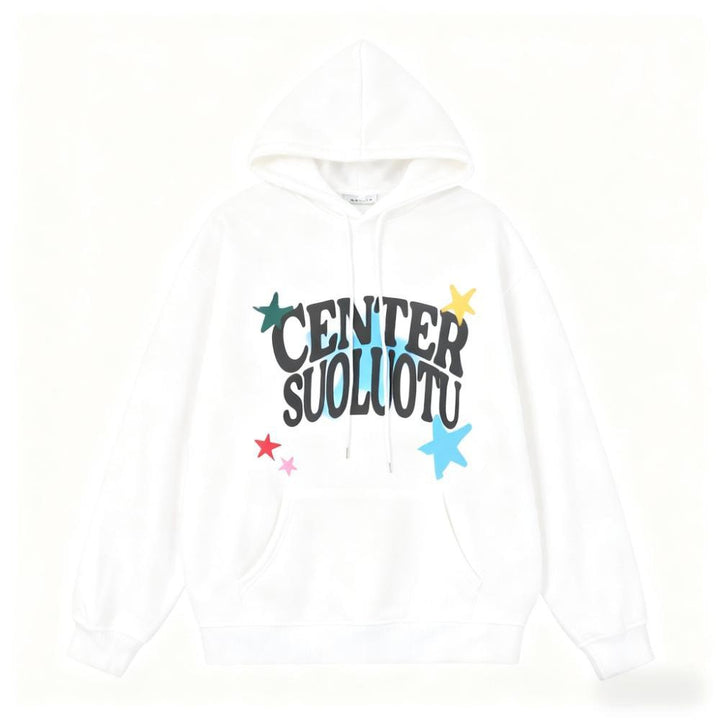 Women's hoodie with creative print Lisslune