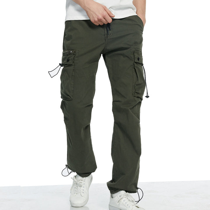 Men's cargo pants with practical side pockets and adjustable waistband Lisslune