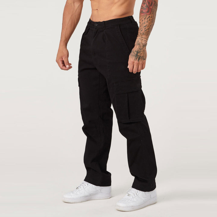 Men's cargo pants with numerous practical pockets Lisslune
