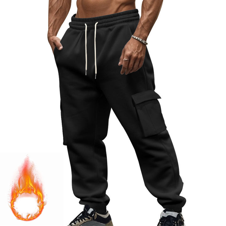 Men's cargo jogging pants with practical side pockets and adjustable drawstring Lisslune