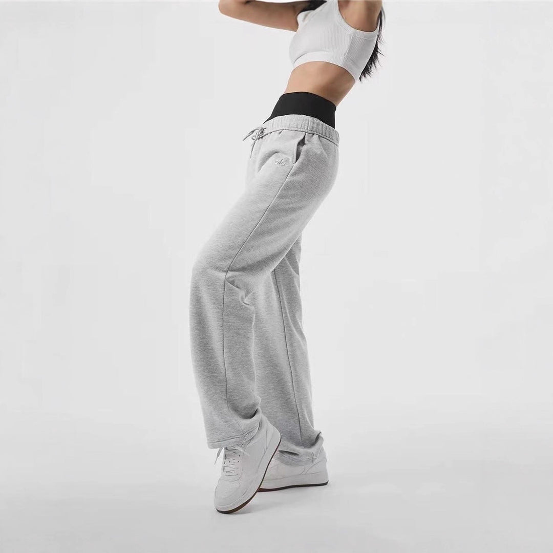 Women's relaxed leisure pants with soft fleece and practical pockets Lisslune