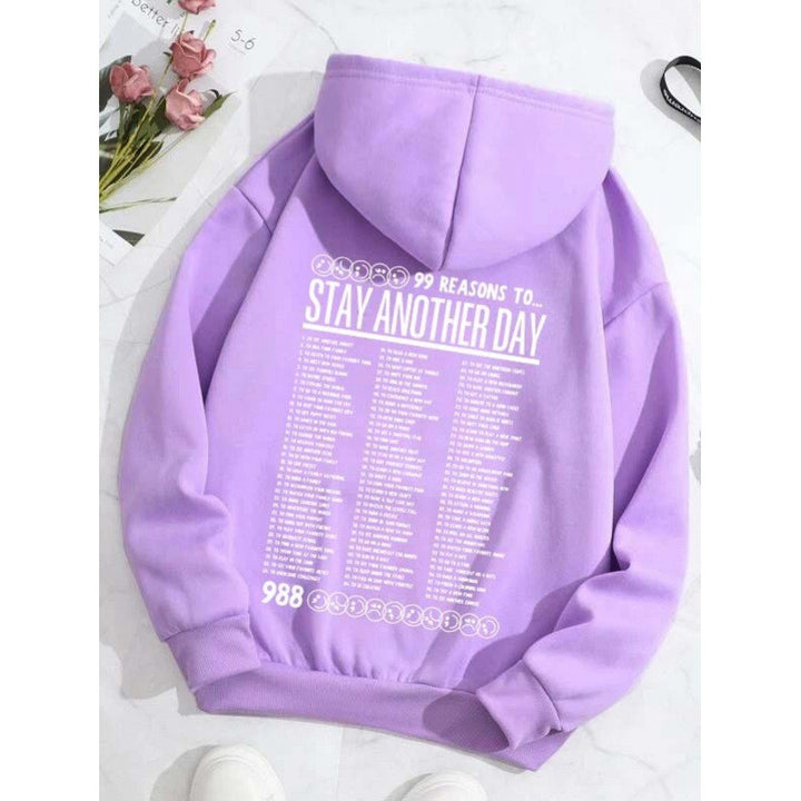 Women's hoodie with original design and inspiring message Lisslune