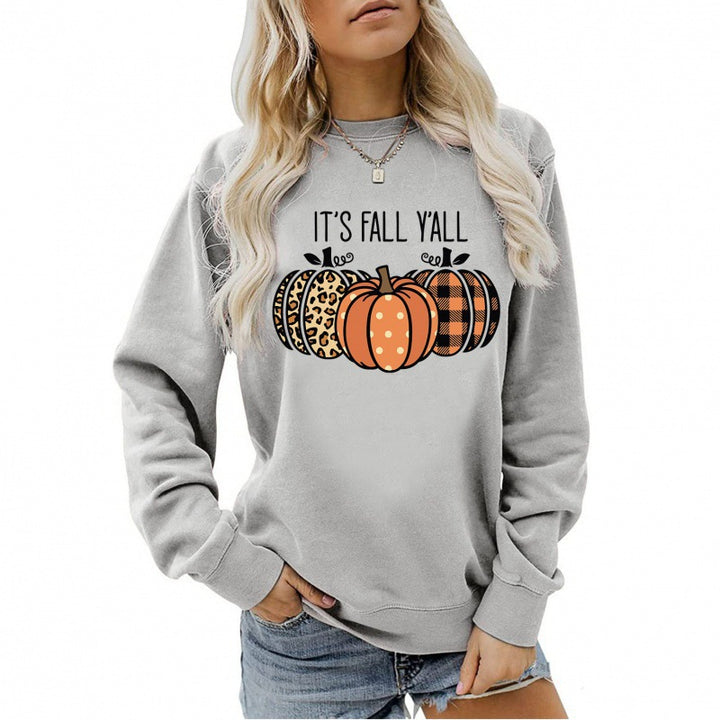 Women’s sweatshirt with playful autumn motif and comfortable fit Lisslune