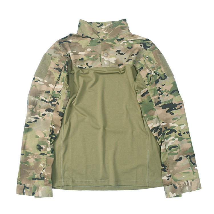 Men's leisure jacket with practical zippered pockets and stylish stand-up collar Lisslune