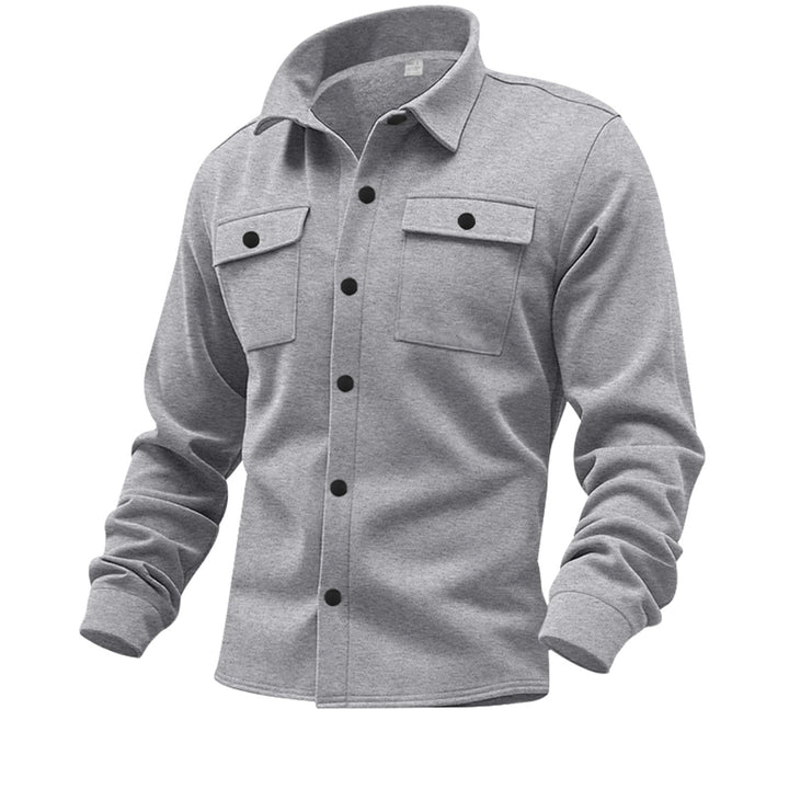 Men's Fashion Jacket with Functional Pockets and Modern Cut Lisslune