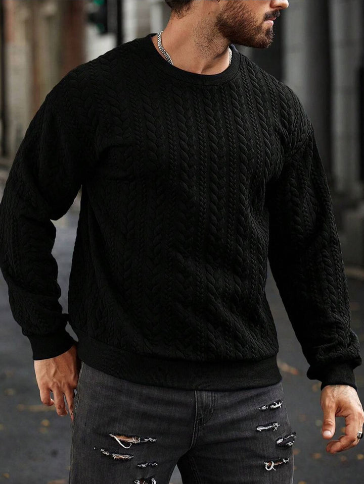 Men's Chunky Knit Sweater Lisslune