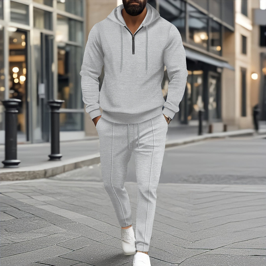 Men's casual hoodie and jogger set Lisslune