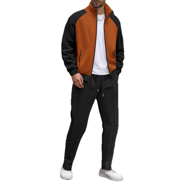 Men's Sporty Jogging Suit Set with Breathable Material and Ergonomic Cut Lisslune