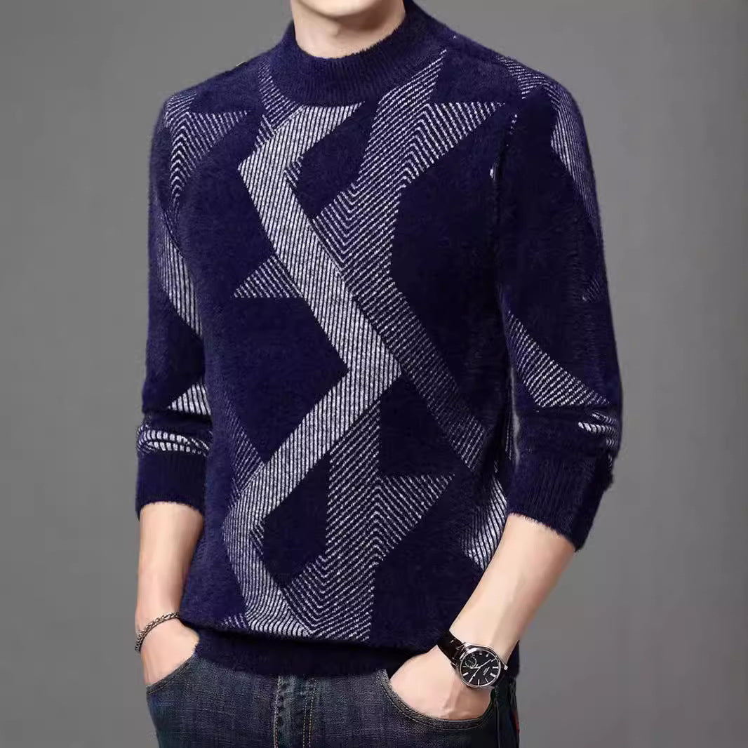 Men's fashionable knitted sweater Lisslune