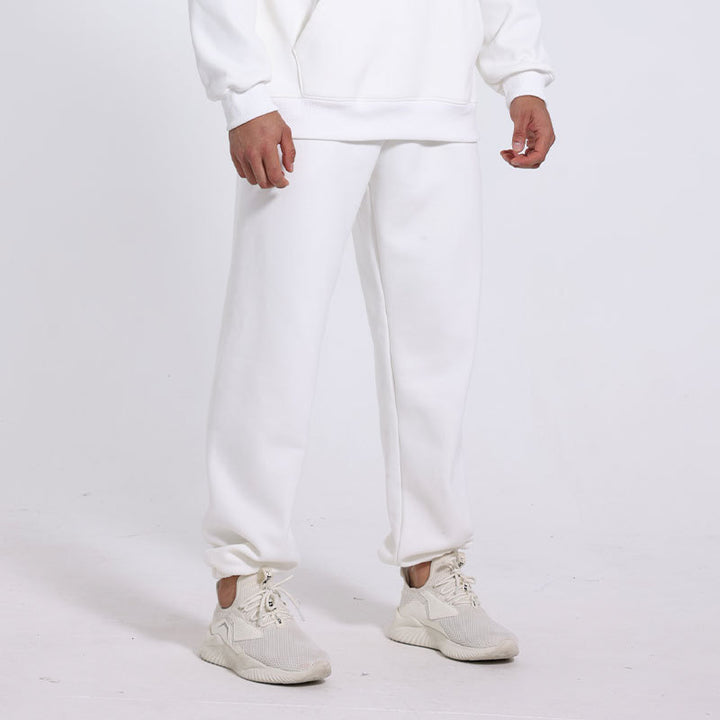 Men's sporty casual pants with elastic waistband and practical side pockets Lisslune
