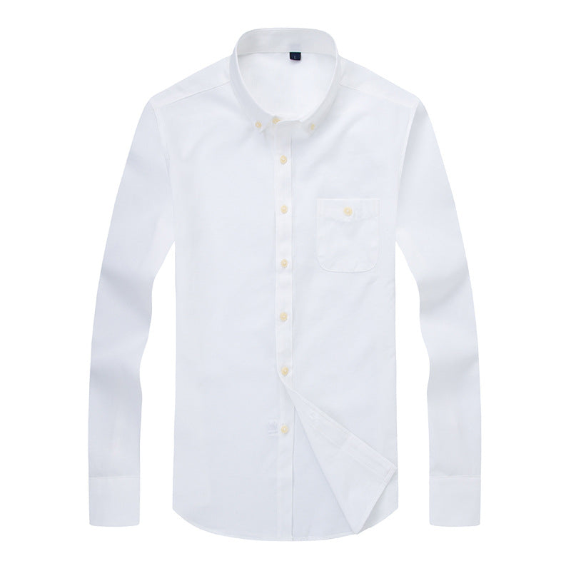 Men's business shirt with button-down collar and chest pocket Lisslune