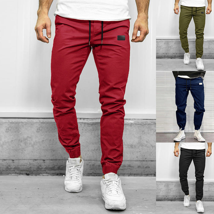Men's sporty jogging pants with practical pockets and elastic waistband Lisslune
