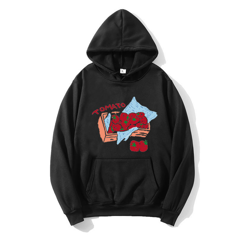 Women's hoodie with creative vegetable motif Lisslune