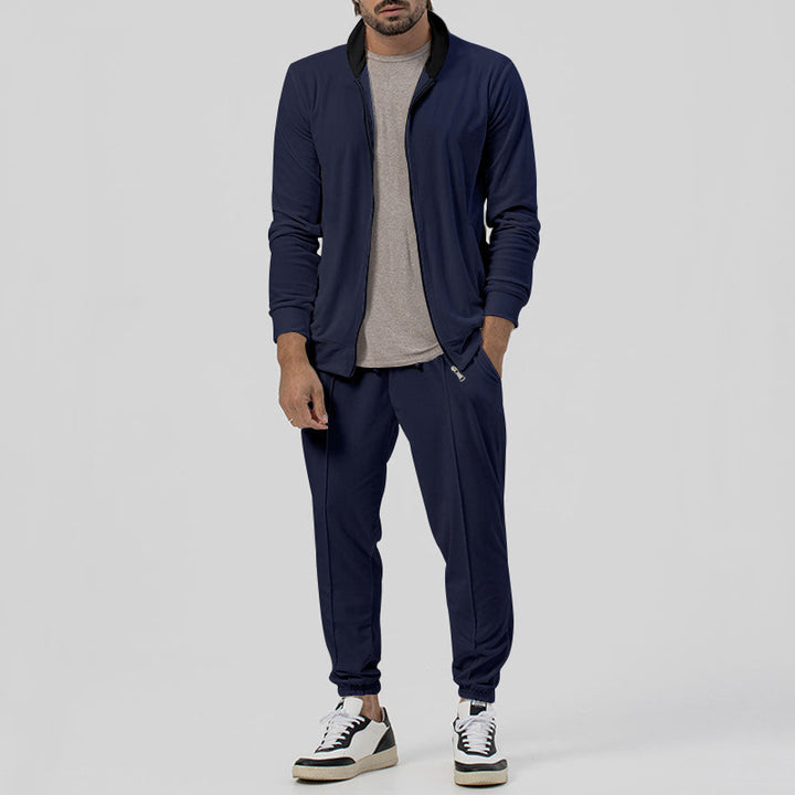 Men's tracksuit with functional zip pockets and breathable material Lisslune