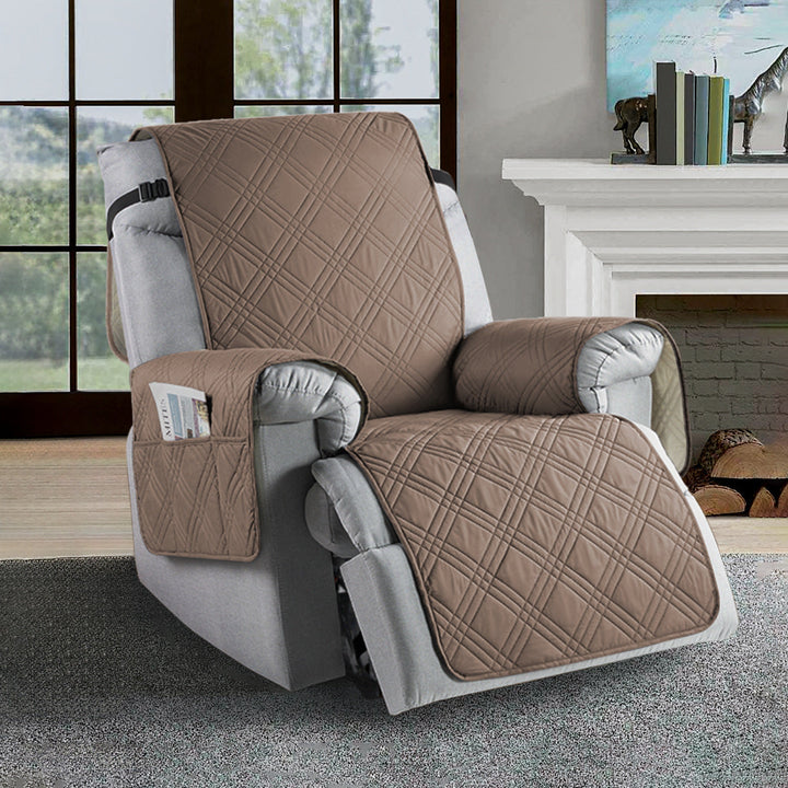 Lisslune | Waterproof Recliner Slipcover | Durable Microfiber, Stain-Resistant & Universal Fit for Home Protection