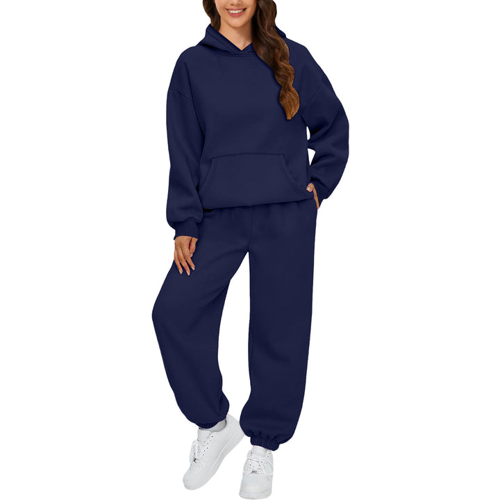 Women's Comfortable Hoodie Suit Made of Soft Sweat Fabric Lisslune