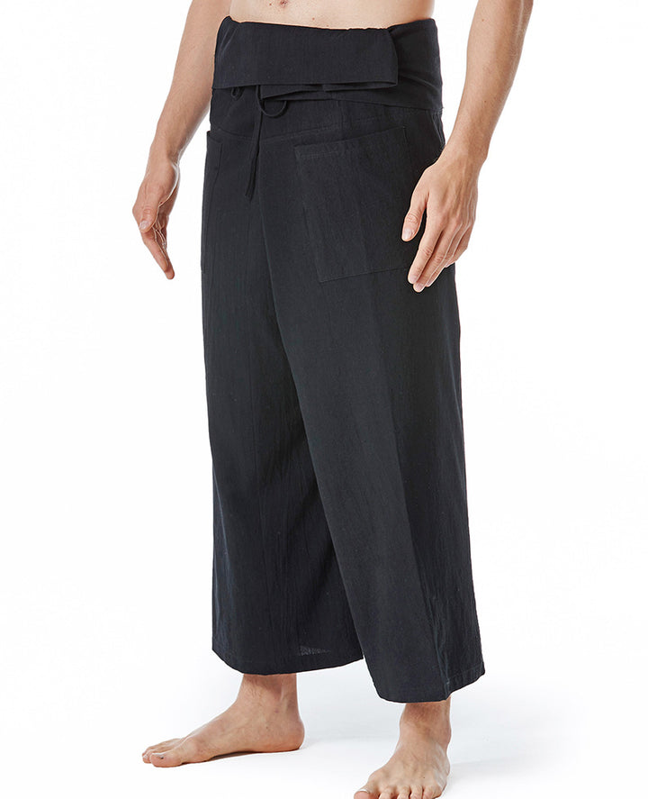 Men's casual pleated trousers with practical side pockets Lisslune