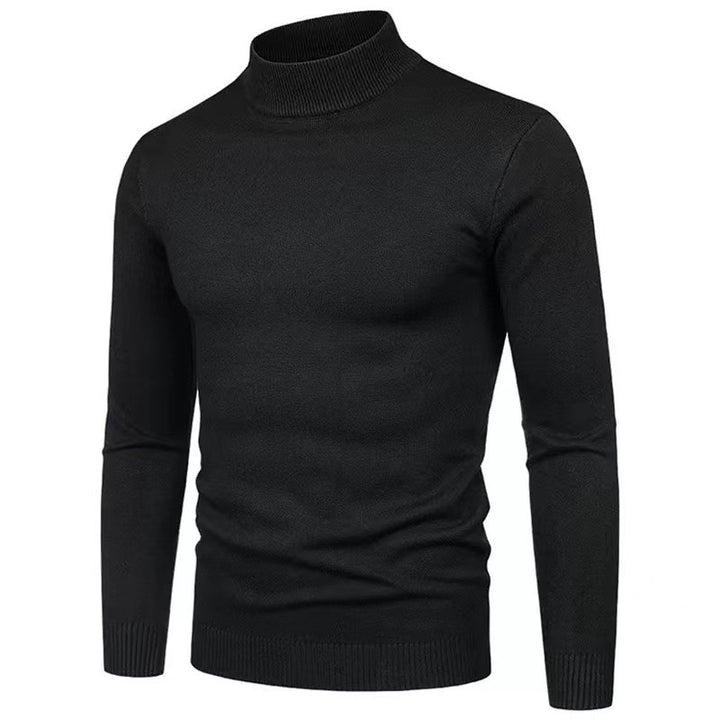 Men's turtleneck sweater made of high-quality knit material Lisslune