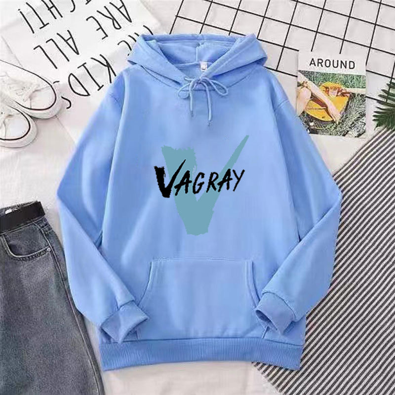 Women's hooded sweatshirt with modern logo print Lisslune