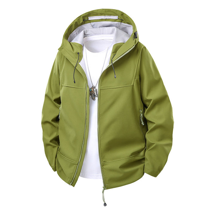 Men's Technical All-Weather Jacket with Removable Hood Lisslune