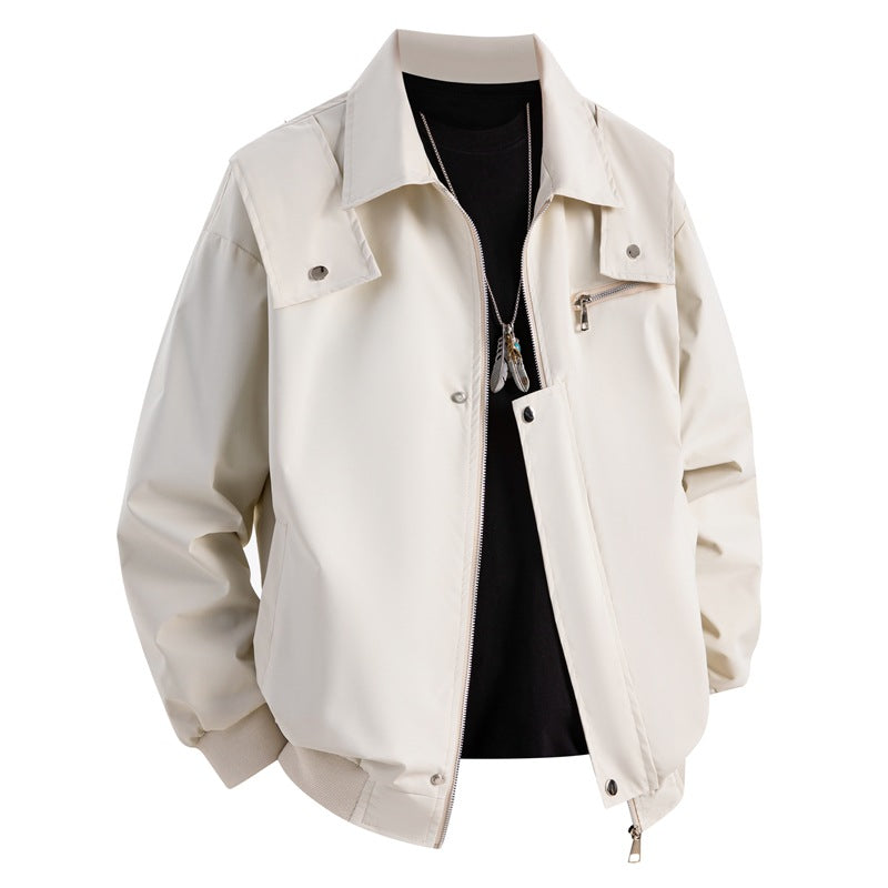 Men's Fashionable Leisure Jacket with Practical Pockets Lisslune