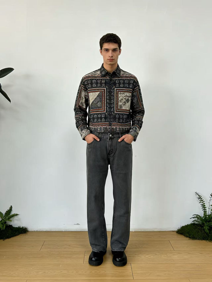 Herren Cargo-Jeans mit praktischen Taschen und lässigem Schnitt Lisslune