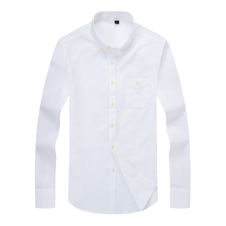 Men's business shirt with button-down collar and chest pocket Lisslune