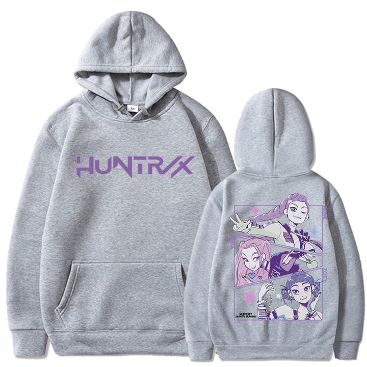 Women's hoodie with artistic anime print Lisslune