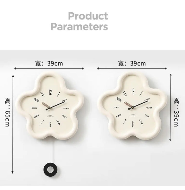 Lisslune | BloomWatch - silent 3D flower alarm clock with movement