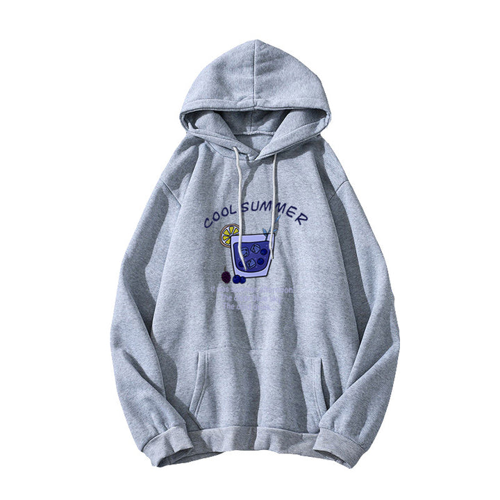 Women's hoodie with cheerful summer motif Lisslune