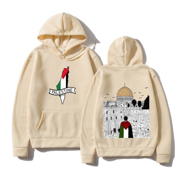 Women's hoodie with cultural motif and unique graphic design Lisslune