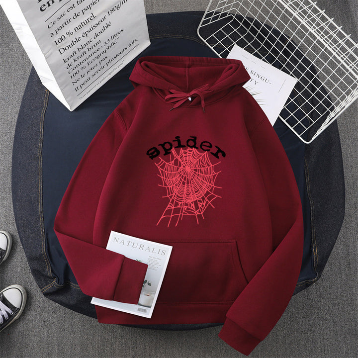 Women's hoodie with creative spider motif Lisslune
