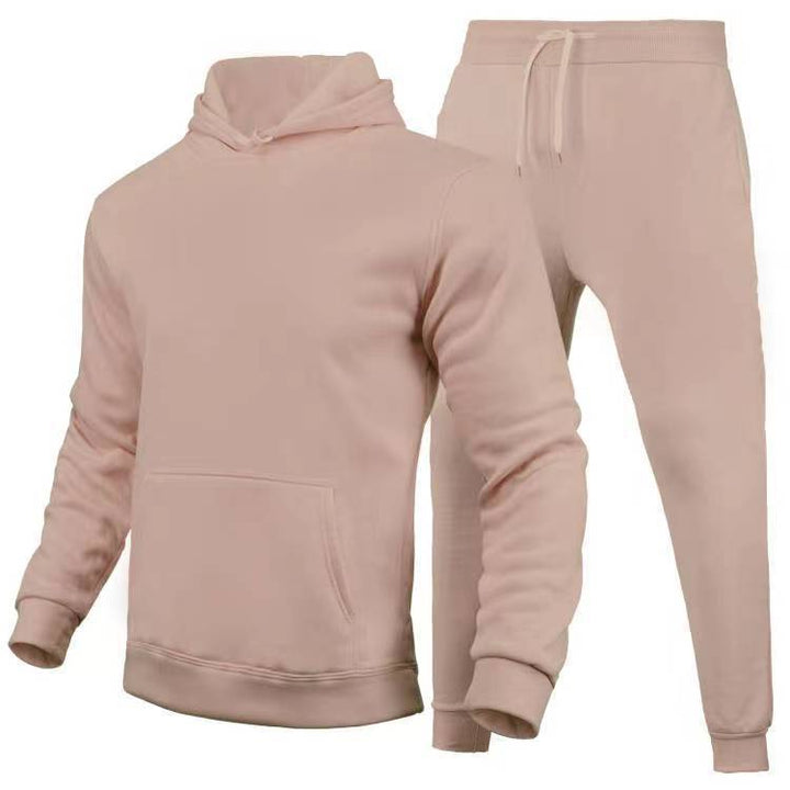 Women's sporty hoodie and jogger set made of high-quality cotton blend Lisslune