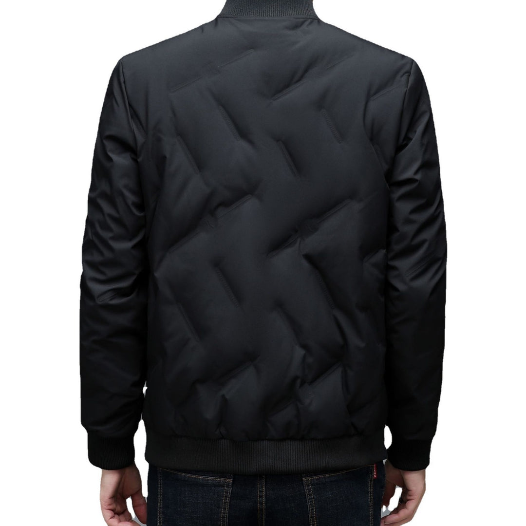 Men's stylish bomber jacket with water-repellent material and elastic cuffs Lisslune