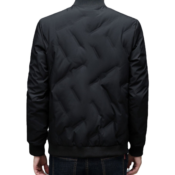 Men's stylish bomber jacket with water-repellent material and elastic cuffs Lisslune