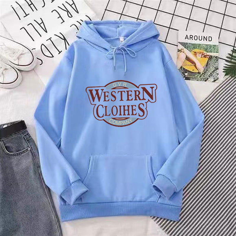 Women's hoodie with stylish logo print Lisslune