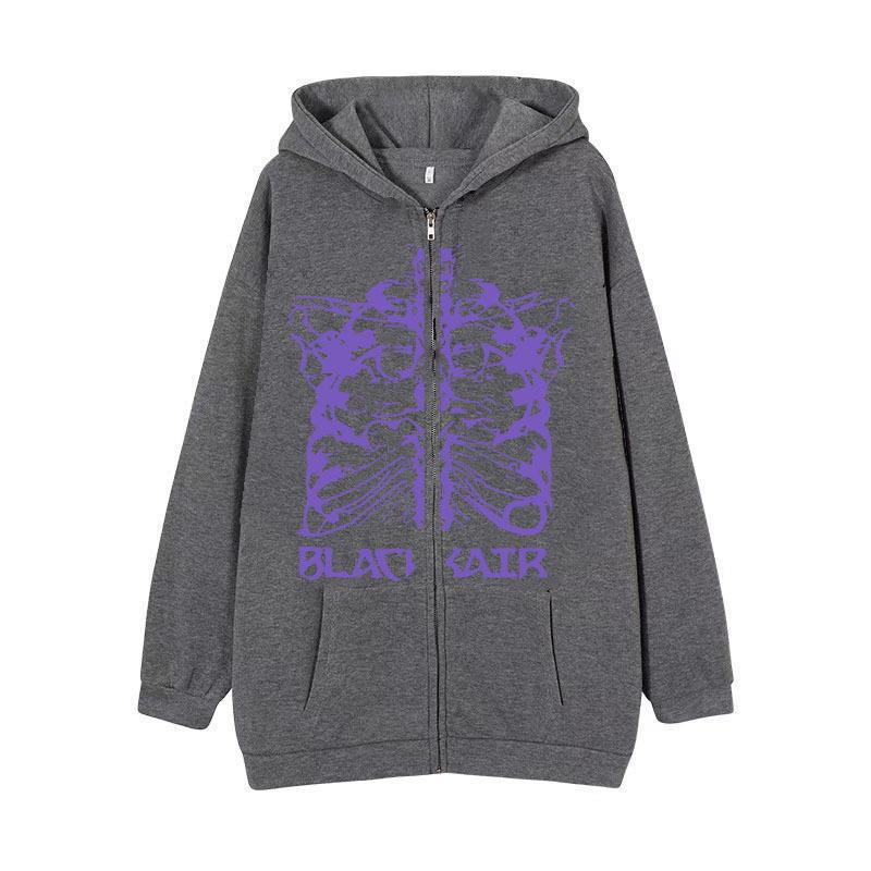 Women’s hoodie with innovative skeleton design Lisslune