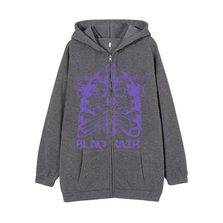 Women’s hoodie with innovative skeleton design Lisslune
