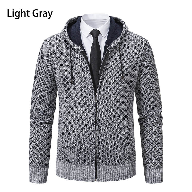 Men's fashionable hoodie sweatshirt with elegant pattern Lisslune