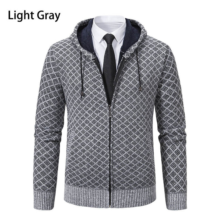 Men's fashionable hoodie sweatshirt with elegant pattern Lisslune