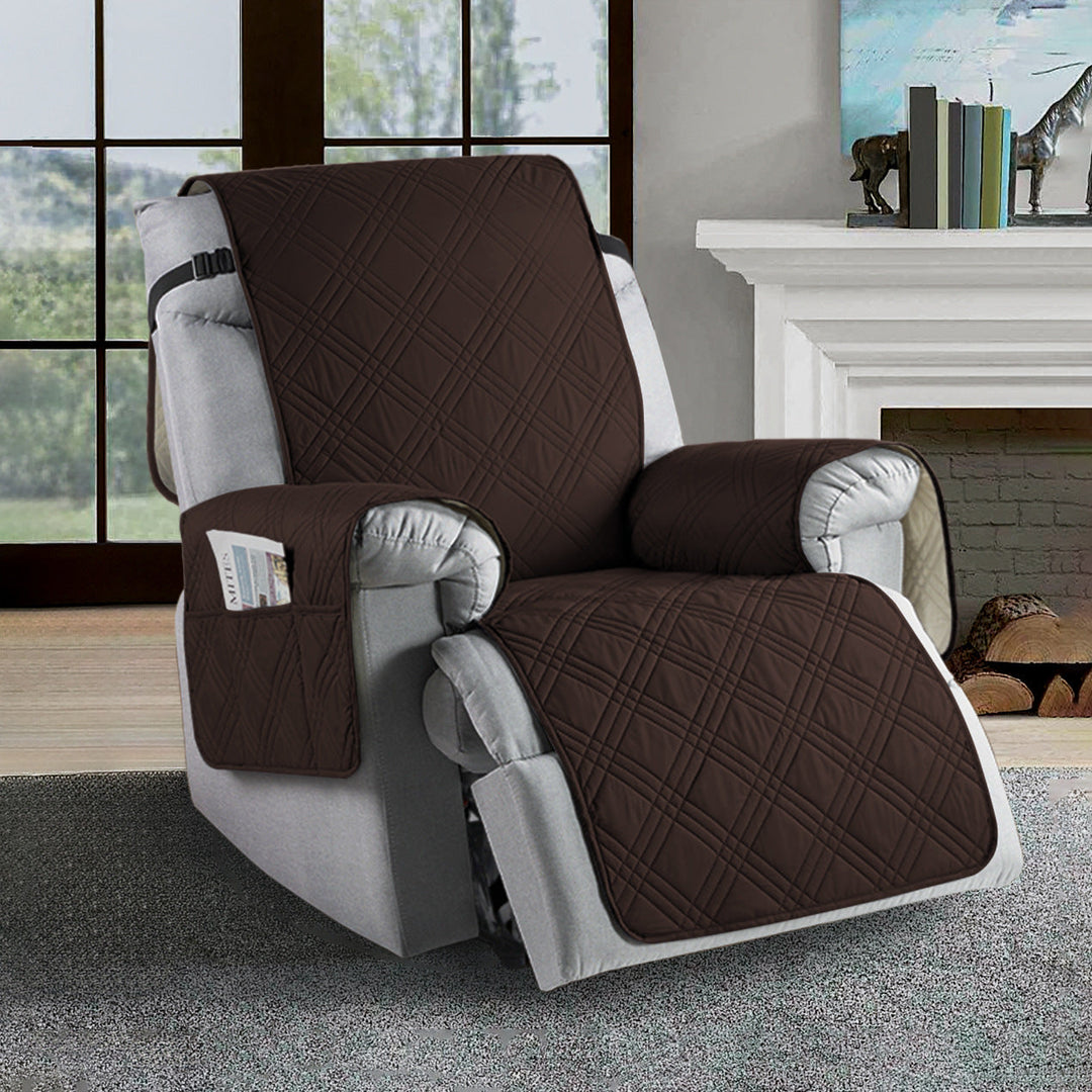 Lisslune | Waterproof Recliner Slipcover | Durable Microfiber, Stain-Resistant & Universal Fit for Home Protection