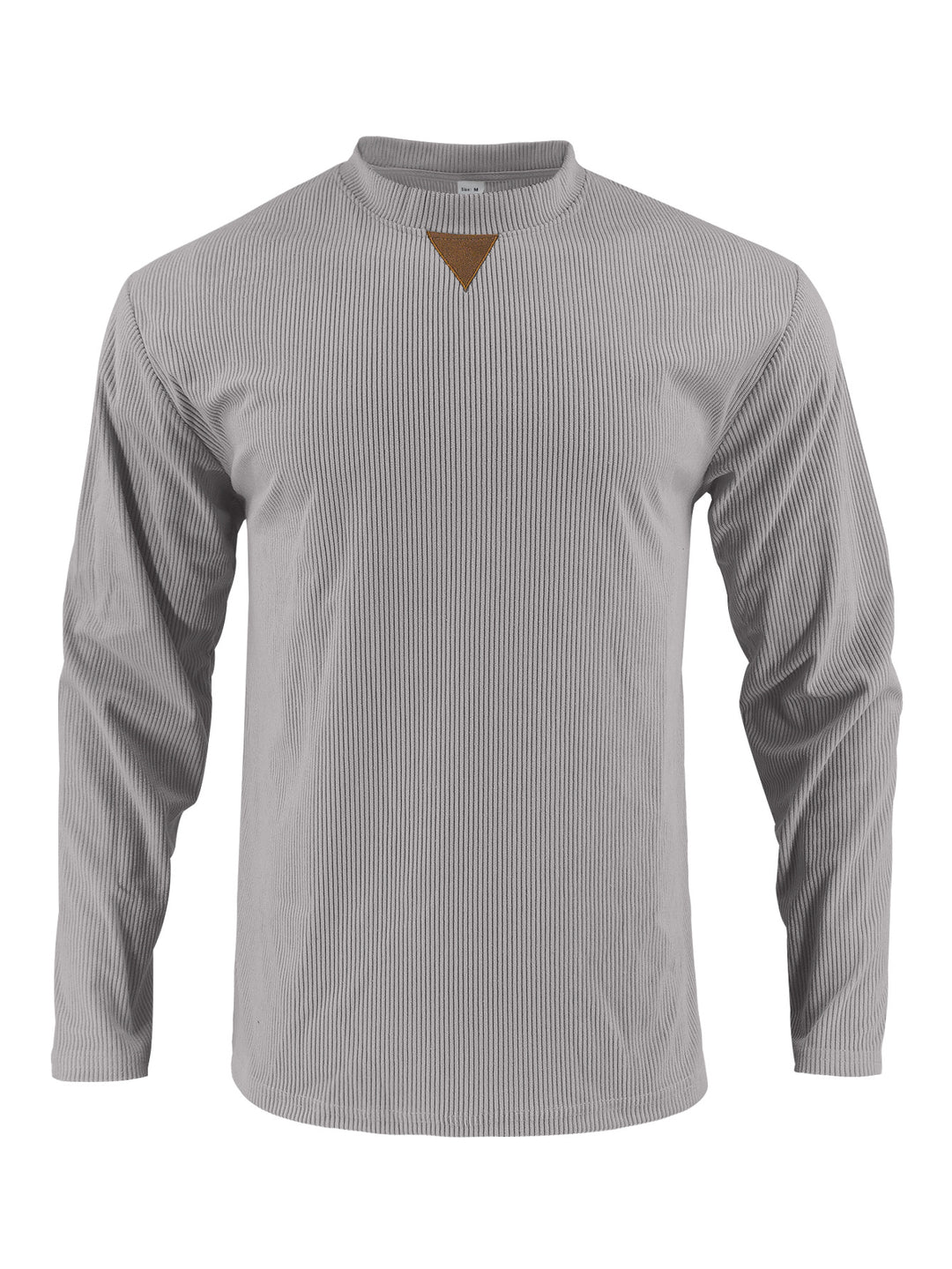 Men's sporty long-sleeve shirt with innovative texture design Lisslune